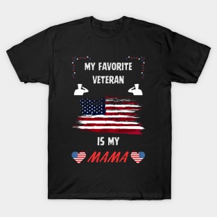 veteran mama T-Shirt